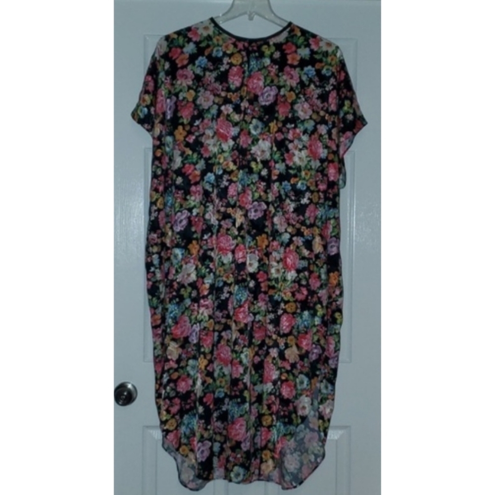 Retro 70's caftan sleep lounge duster one size fits most